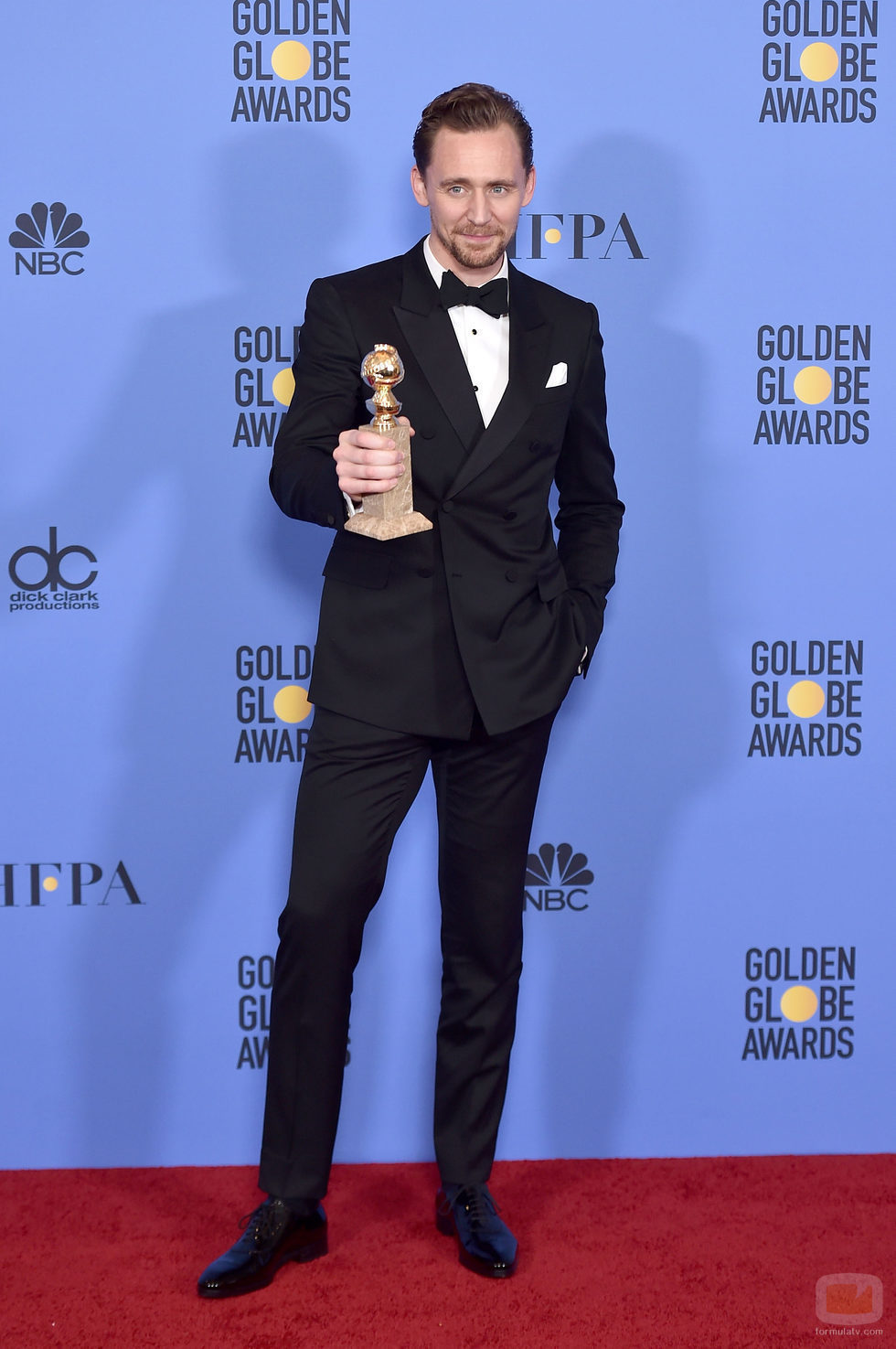 Tom Hiddleston, ganador del Globo de Oro a Mejor actor de miniserie por 'El infiltrado'