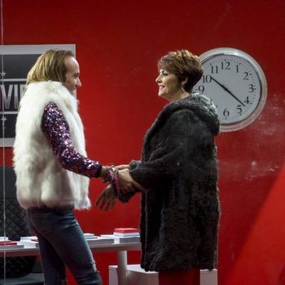 Aless Gibaja e Irma Soriano a su llegada a la casa de 'GH VIP 5'