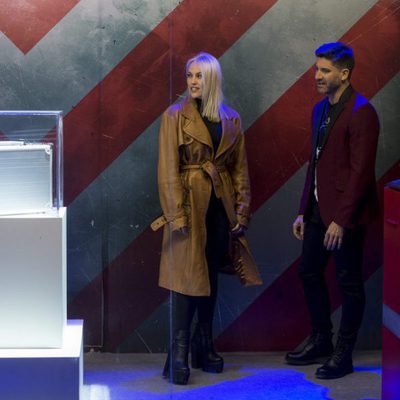 Daniela Blume y Toño Sanchís a su llegada a la casa de 'GH VIP 5'