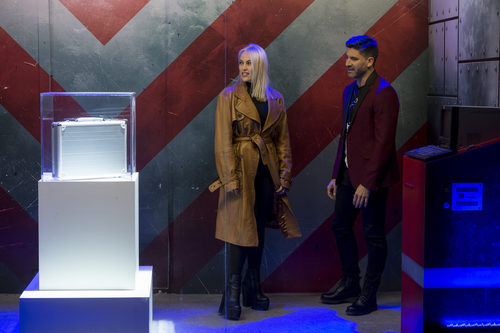 Daniela Blume y Toño Sanchís a su llegada a la casa de 'GH VIP 5'