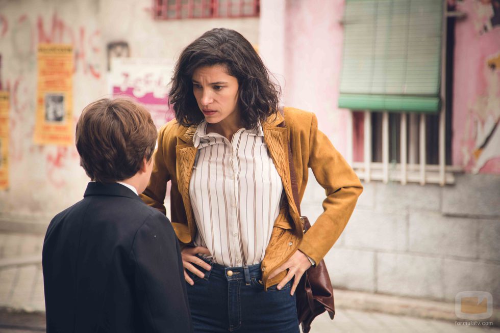 Inés Alcántara, en el estreno de la temporada 18 de 'Cuéntame cómo pasó'