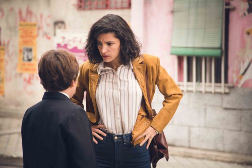 Inés Alcántara, en el estreno de la temporada 18 de 'Cuéntame cómo pasó'
