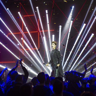 La cantante LeKlein, ganadora de la final de 'Eurocasting'