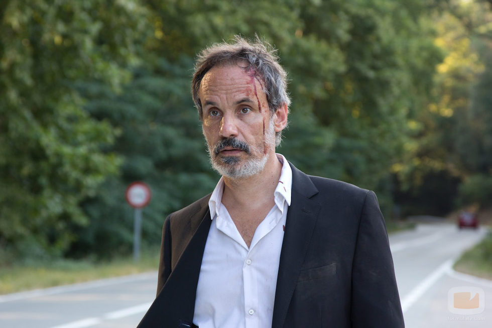 Francesc Garrido herido en el primer capítulo de 'Sé quién eres'