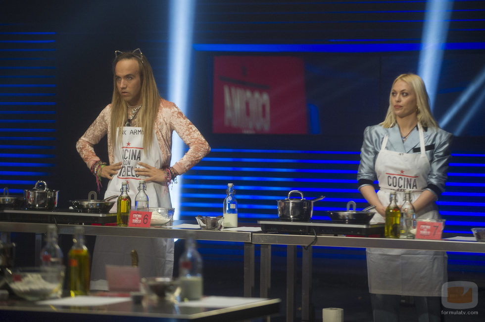 Aless Gibaja y Daniela Blume cocinan en la segunda gala de 'Gran Hermano VIP'