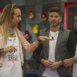 Alejandro Abad, Toño Sanchis y Aless Gibaja en 'Gran Hermano VIP'