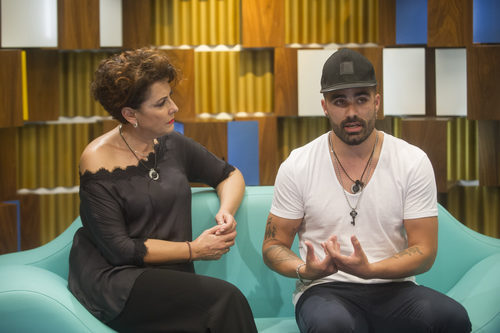 Irma y Tutto en el confesionario de 'Gran Hermano VIP'