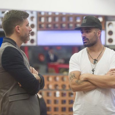 Toño y Tutto durante la segunda gala de 'Gran Hermano VIP'