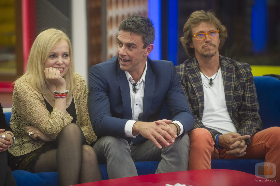 Emma, Alonso y Alejandro en la segunda gala de 'Gran Hermano VIP'