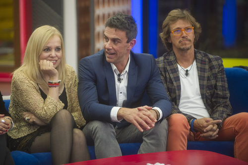 Emma, Alonso y Alejandro en la segunda gala de 'Gran Hermano VIP'