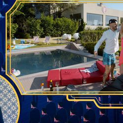 Adrián Rodríguez junto con la protagonista del segundo programa de 'Tú, yo y mi avatar'