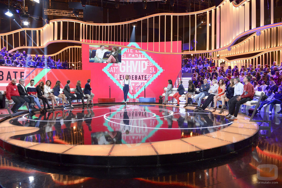 Plató del primer debate de 'GH VIP 5'