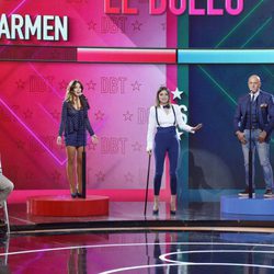 Carmen Alcayde y Kiko Matamoros se baten en un duelo en el primer debate de 'GH VIP 5'