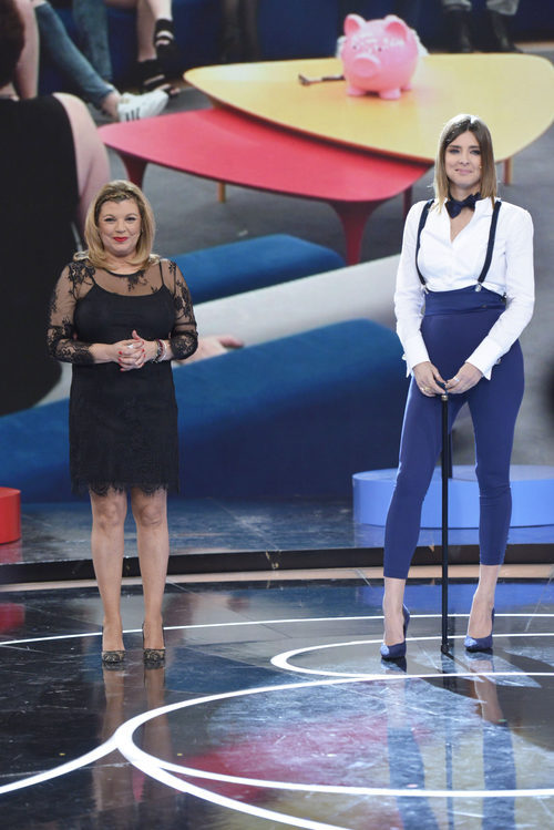 Terelu Campos y Sandra Barneda en el primer debate de 'GH VIP 5'