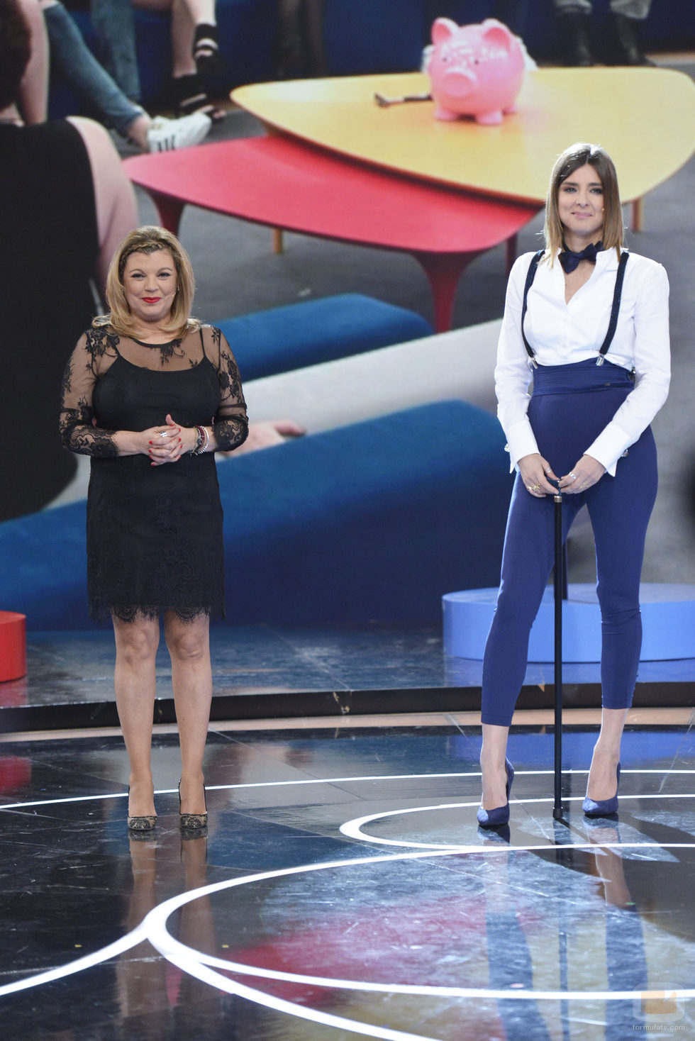 Terelu Campos y Sandra Barneda en el primer debate de 'GH VIP 5'