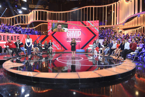 Terelu Campos en el plató del primer debate de 'GH VIP 5'