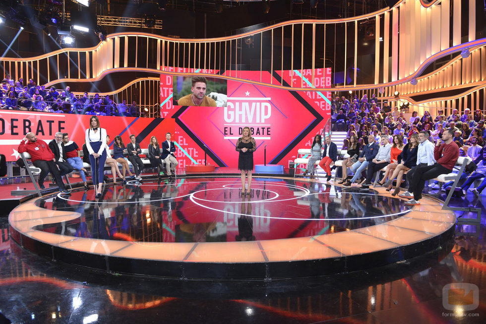 Terelu Campos en el plató del primer debate de 'GH VIP 5'