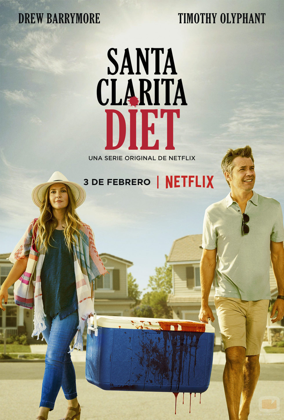 Poster de la serie 'Santa Clarita Diet'