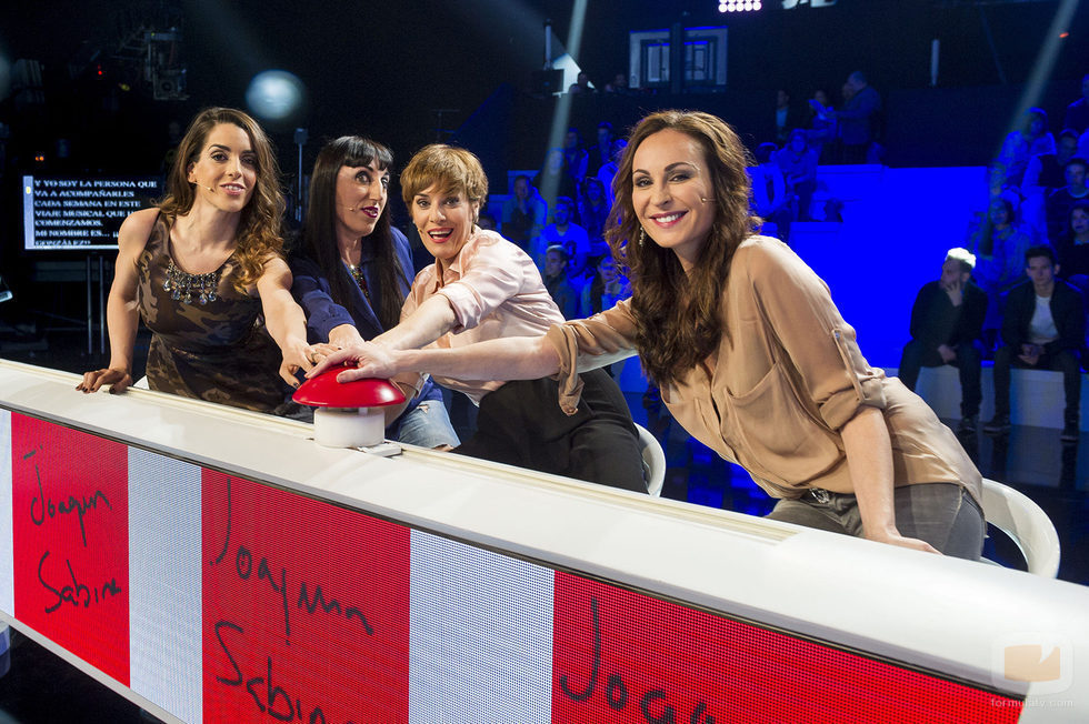 Ruth Lorenzo, Rossy de Palma, Anabel Alonso y Ana Milán, primeras invitadas de 'El gran reto musical'