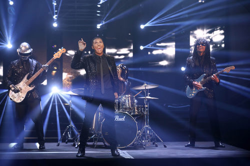 Canco Rodríguez se transforma en Pharrel Williams en la decimosegunda gala de 'Tu cara me suena'