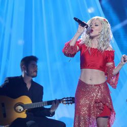Beatriz Luengo encarna a Christina Aguilera en la decimosegunda gala de 'Tu cara me suena'