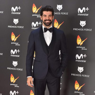 Miguel Ángel Muñoz en la alfombra roja de los Premios Feroz 2017
