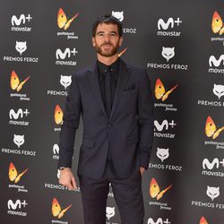 Alfonso Bassave en la alfombra roja de los Premios Feroz 2017