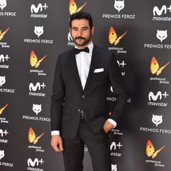 Antonio Velázquez en la alfombra roja de los Premios Feroz 2017