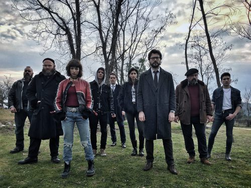 El elenco de 'La Casa de Papel'