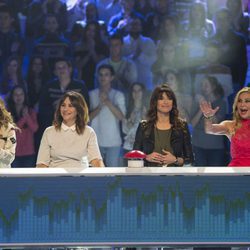 Tamara, Melani Olivares, Sonia Ferrer y Ana Obregón en 'El gran reto musical'