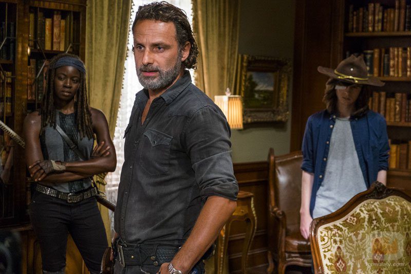 Rick Grimes aparece en la mansión de Gregory en la segunda parte de la T7 de 'The Walking Dead'