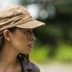 Rosita aparece con una cicatriz en la segunda parte de la T7 de 'The Walking Dead'