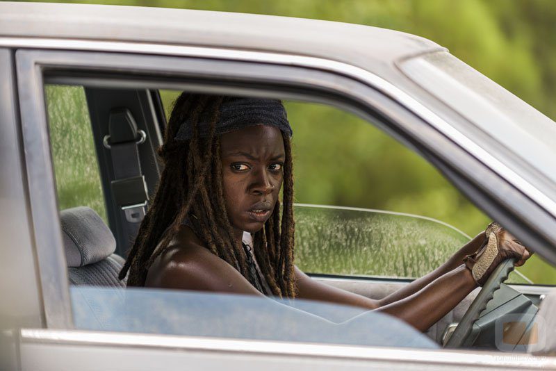 Michonne sale de Hilltop en la segunda parte de la T7 de 'The Walking Dead'