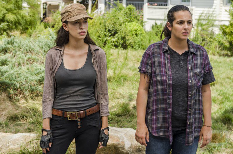 Rosita y Tara, en la segunda parte de la T7 de 'The Walking Dead' 
