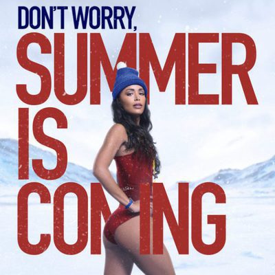 La actriz Ilfenesh Hadera y el guiño de la película "Los vigilantes de la playa" a la serie 'Juego de Tronos'
