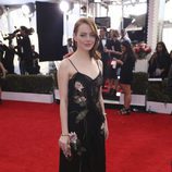 Emma Stone ("La la land") en la alfombra roja de los SAG Awards 2017