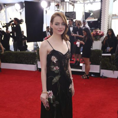 Emma Stone ("La la land") en la alfombra roja de los SAG Awards 2017