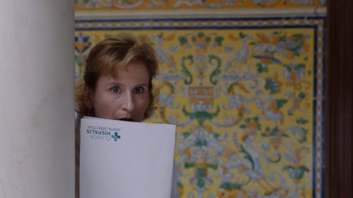 Mari Paz Sayago en la tercera temporada de 'Allí abajo'