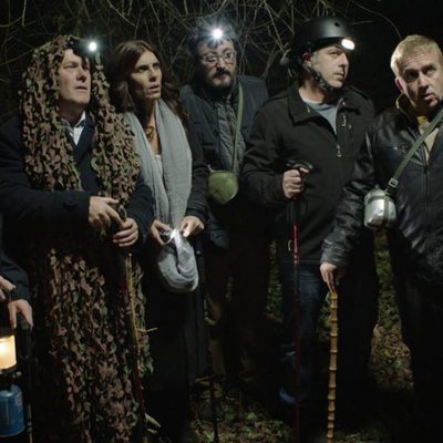 Algunos de los protagonistas de 'Allí abajo' en la tercera temporada de la serie