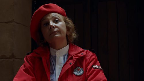 Elena Irureta en la tercera temporada de 'Allí abajo'