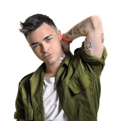 Mario Jefferson, en las fotos promocionales de 'Objetivo Eurovisión'