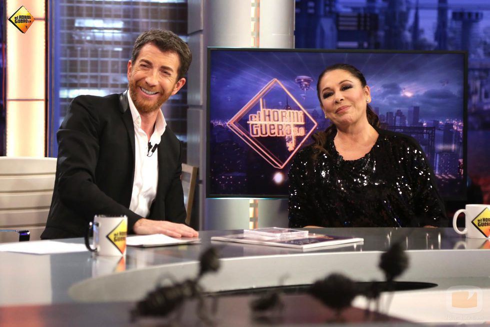 Isabel Pantoja en su visita a 'El Hormiguero'