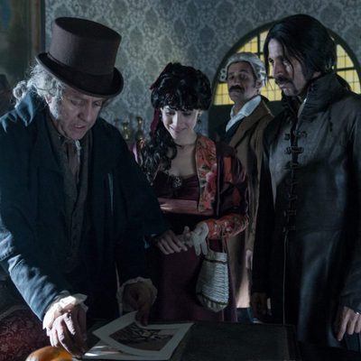 Pedro Casablanc, Aura Garrido Hugo Silva y Nacho Fresneda en la tercera temporada de 'El Ministerio del Tiempo'