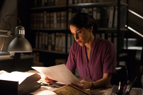 Macarena García en la tercera temporada de 'El Ministerio del Tiempo'