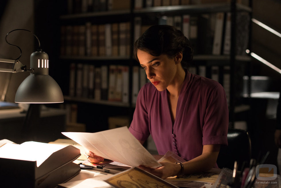 Macarena García en la tercera temporada de 'El Ministerio del Tiempo'
