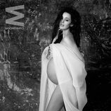 Noelia López embarazada, posa desnuda para 'MADMENMAG'