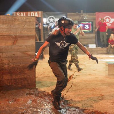Aless Gibaja durante la prueba militar de la sexta gala de 'GH VIP 5'
