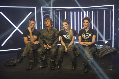 Alonso Caparrós, Alejandro Abad, Alyson Eckmann e Irma Soriano durante la sexta gala de 'GH VIP 5'