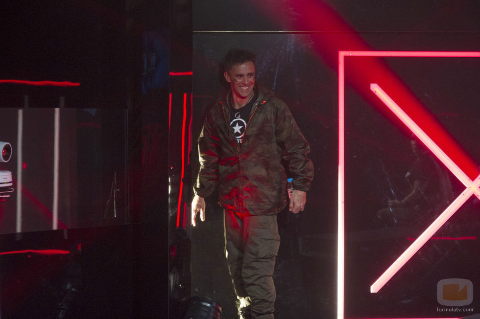 Alonso Caparrós en la sala de expulsión durante la sexta gala de 'GH VIP 5'