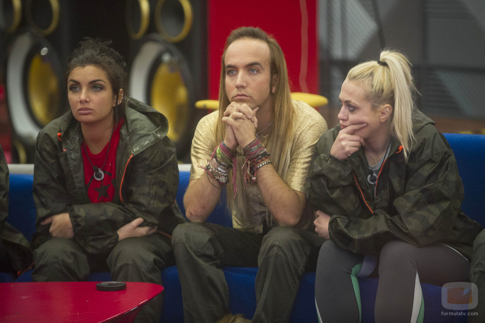 Elettra Lamborghini, Aless Gibaja y Daniela Blume en la sexta gala de 'GH VIP 5'